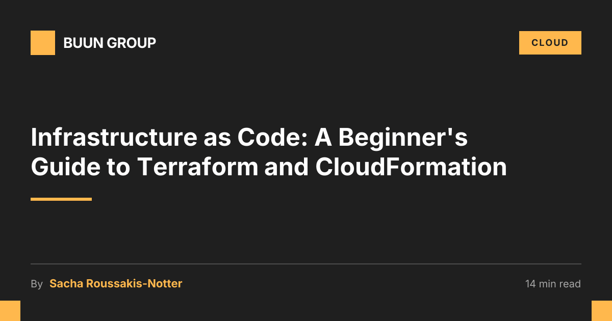 Infrastructure as Code: A Beginner's Guide to Terraform and ...